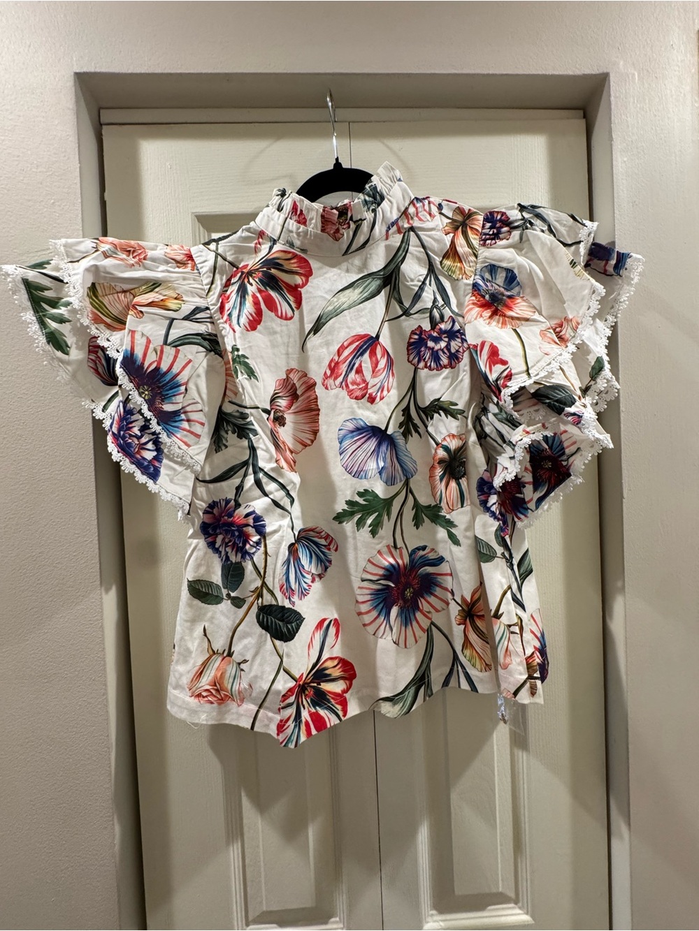 Prosperina Floral Cotton Top – NWT